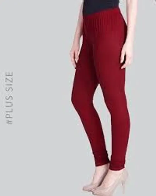 2 WAY CHUDIDAR LEGGING MAROON LG15